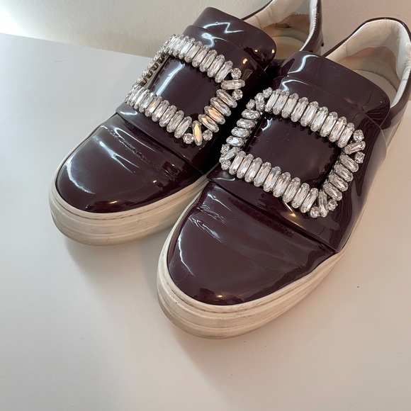 Roger Vivier strass patent leather sneaker size 37 - Picture 3 of 11